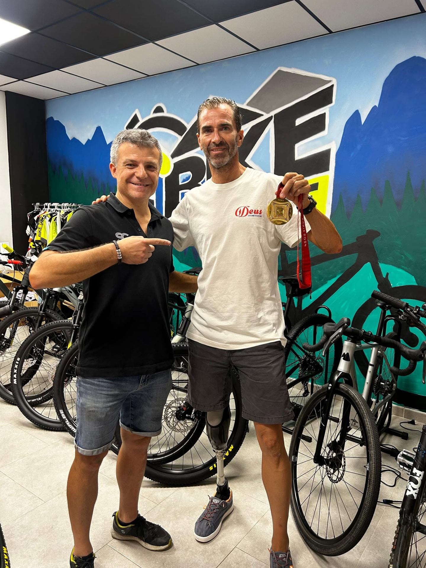 Campeón paralímpico en BikeTime Guadalajara