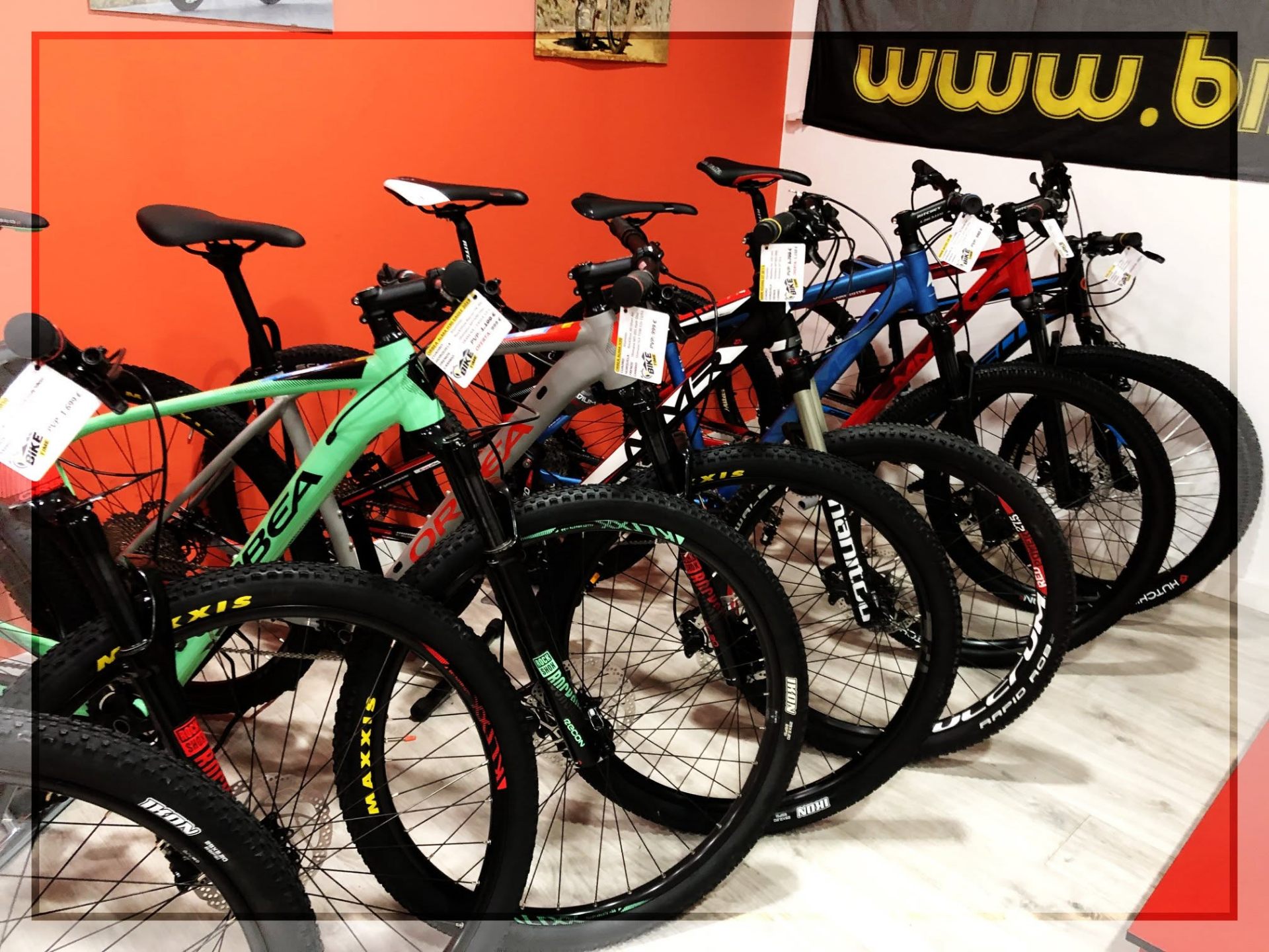 Bicicletas MTB Orbea y MMR en BikeTime Guadalajara