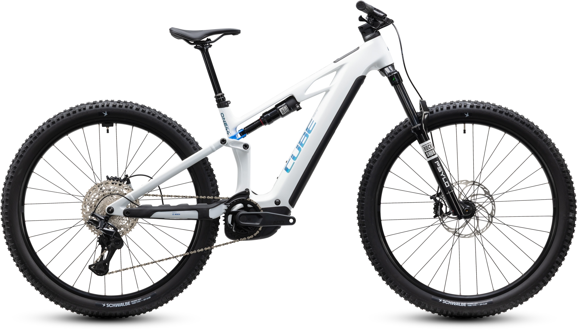 Cube Stereo Hybrid One44 HPC PRO 800 blanca