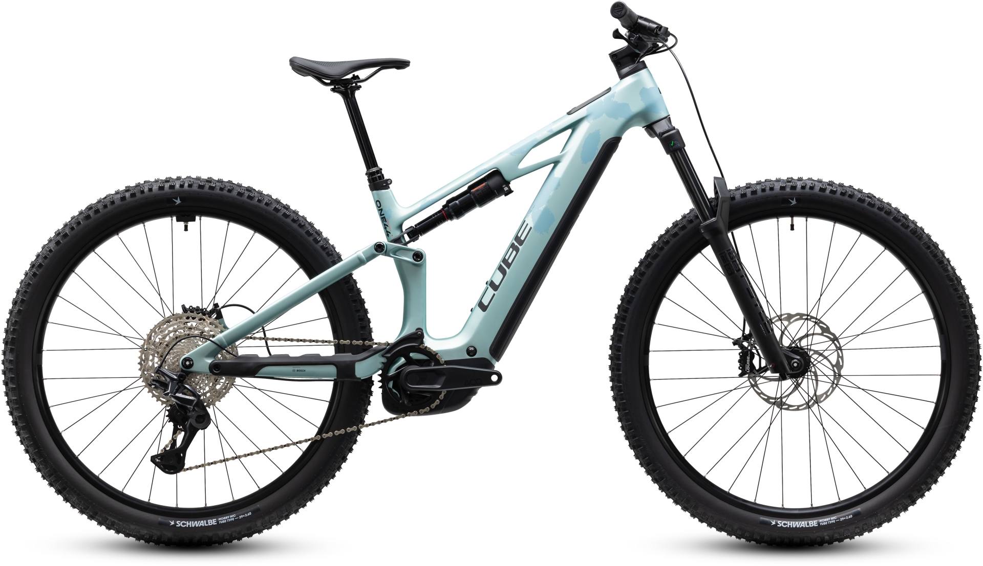 Cube Stereo Hybrid One44 HPC PRO 800 verde menta