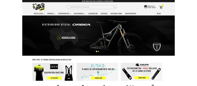 Tienda ESPECIALIZADA de BICICLETAS en Guadalajara. Bike Time